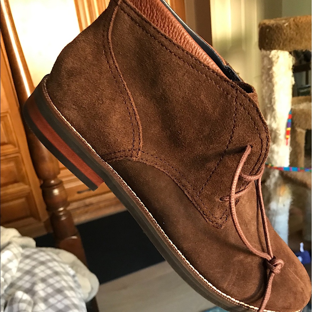 Cole Haan suede chukka boots